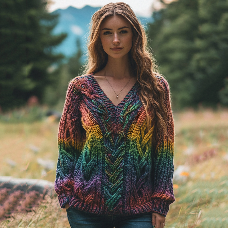 Gracefully Designed Sweater