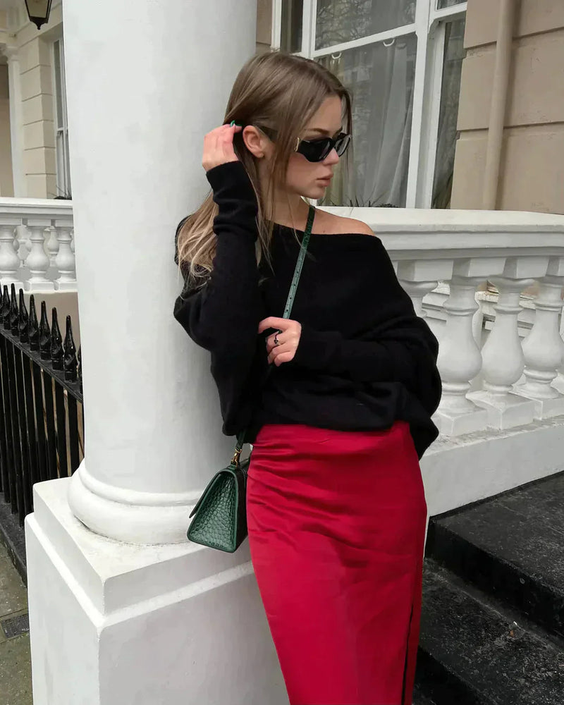 Gracefully Designed Sweater