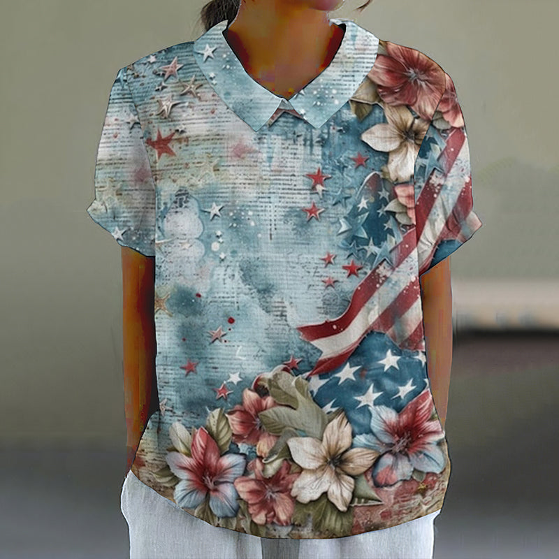 Timeless Vintage Style Blouse