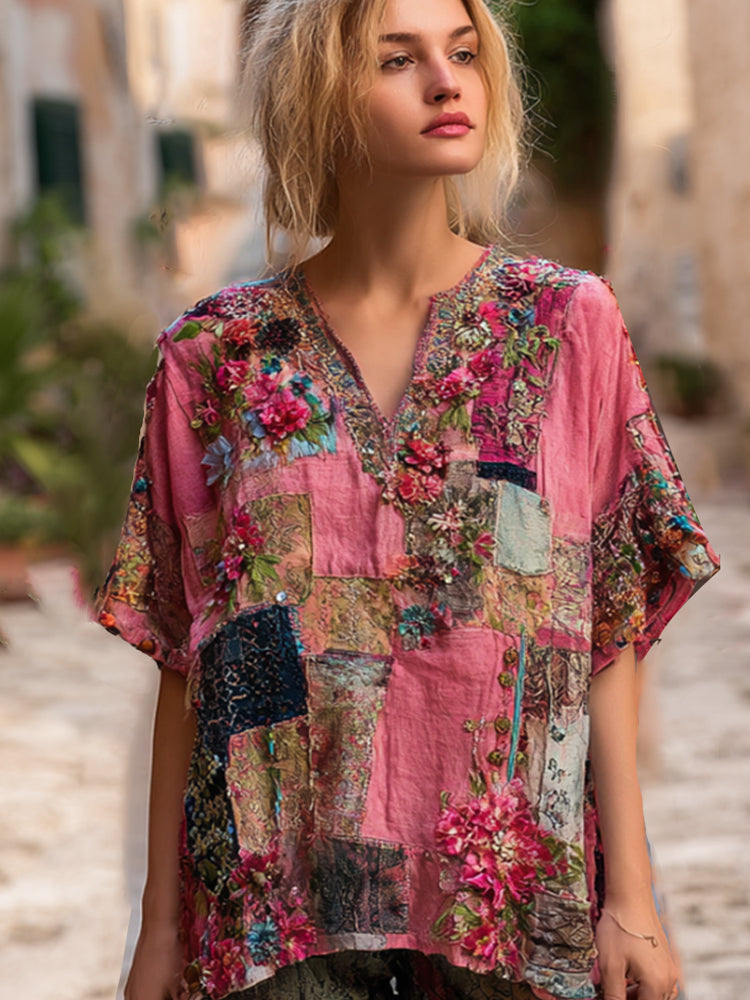Timeless Vintage Style Top
