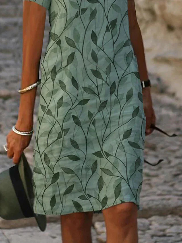 KS | Printed midi dress