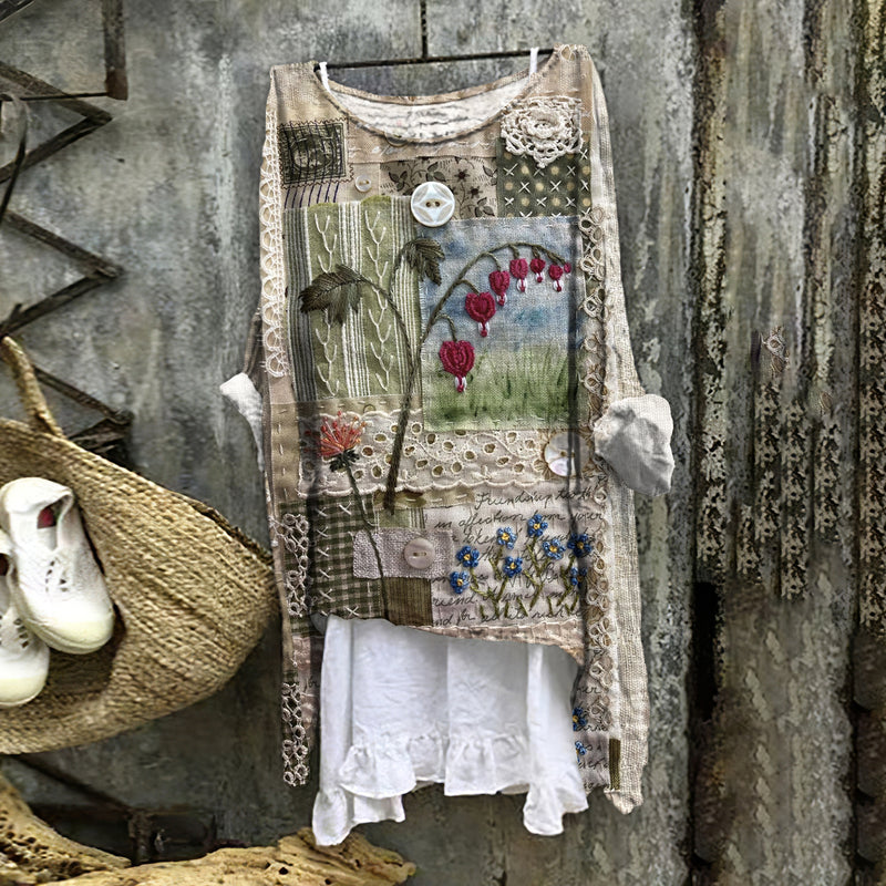Timeless Vintage Style Blouse