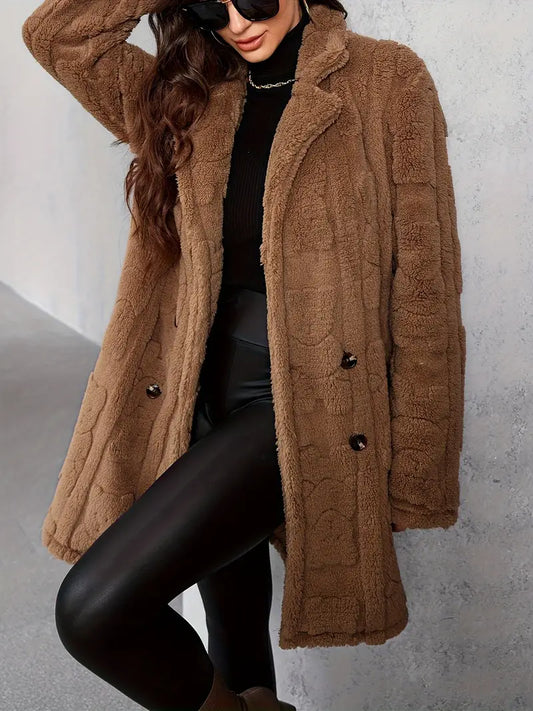 JO | Soft, single-colored, long-sleeved thermal jacket
