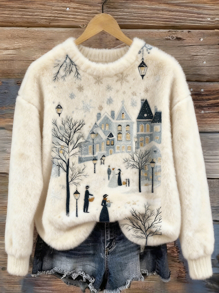 Gracefully Designed Sweater