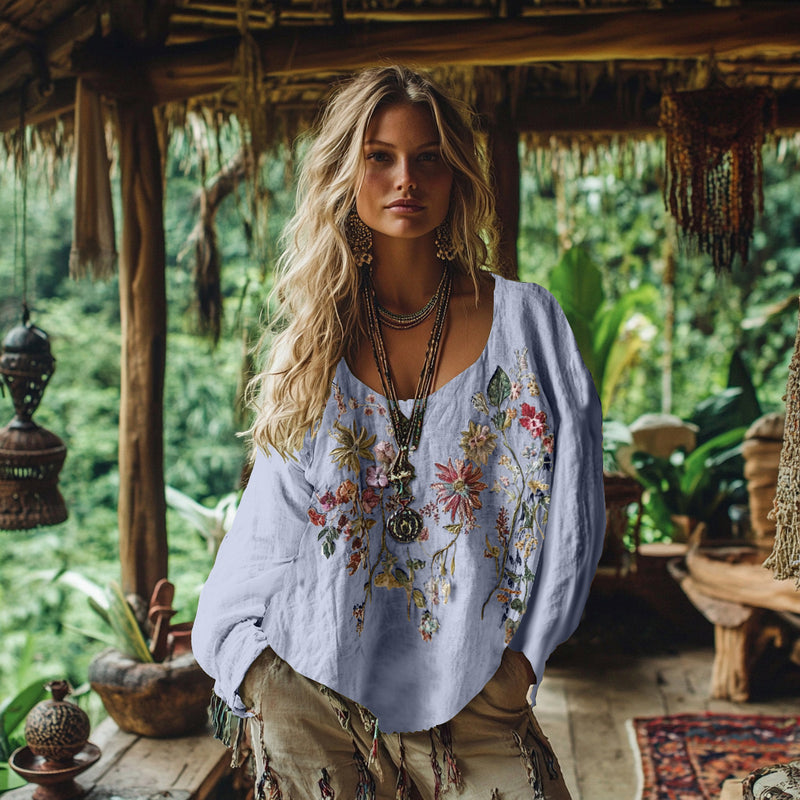 Timeless Vintage Style Blouse
