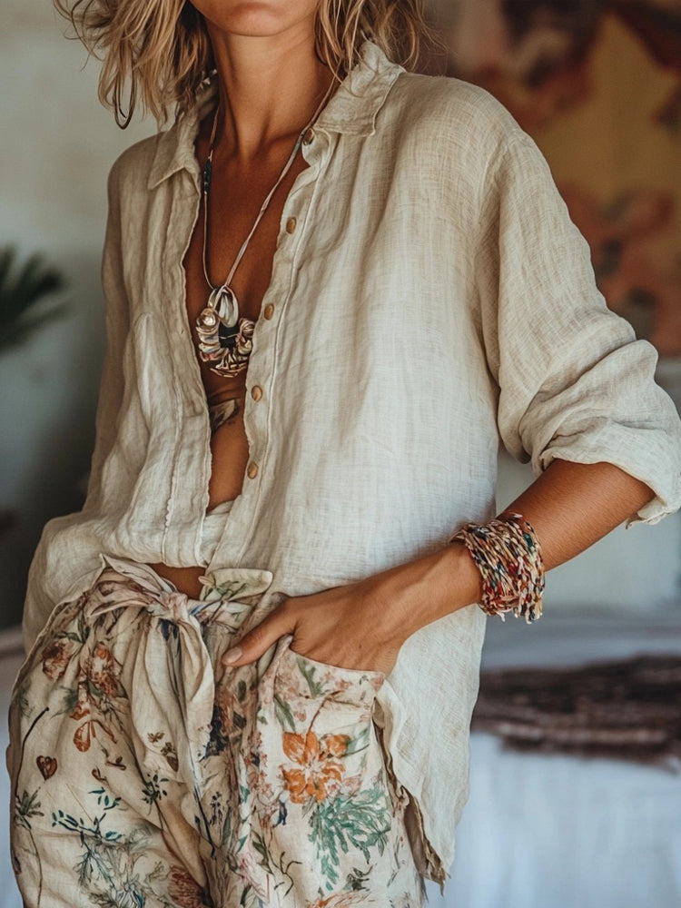 Timeless Vintage Style Blouse