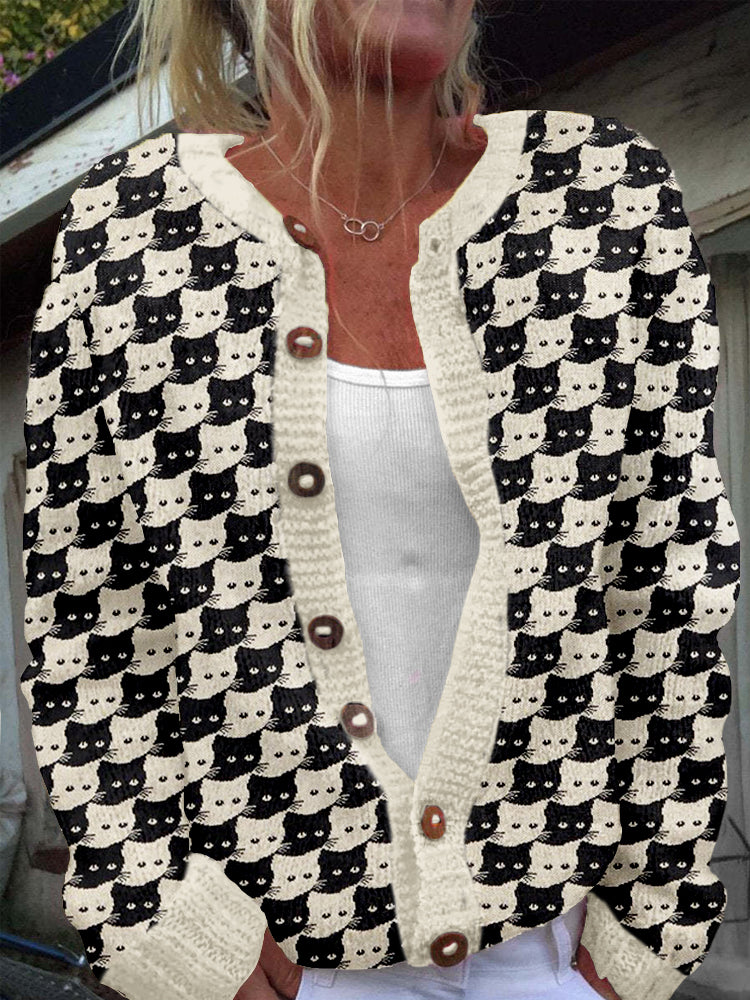 Timeless Vintage Style Cardigan