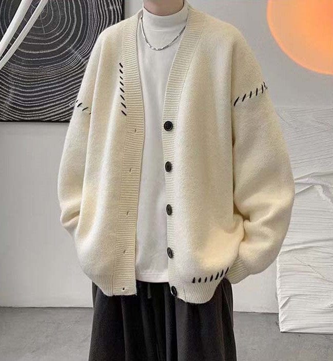 JO | Vintage V-neck cardigan sweater