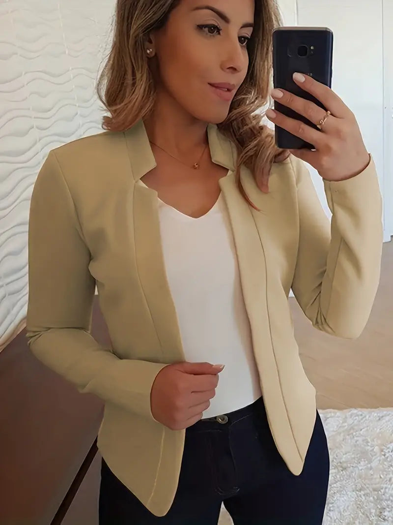JO | elegant long-sleeved blazer for spring