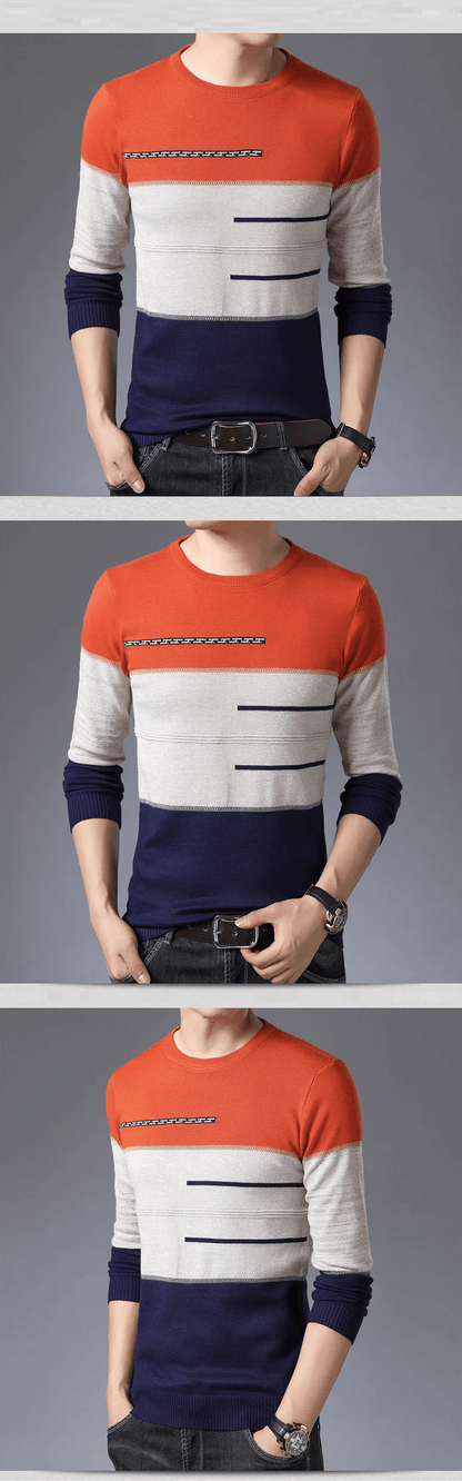 JO | Striped cotton sweater