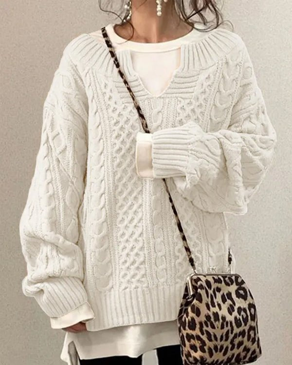 Gracefully Designed Sweater