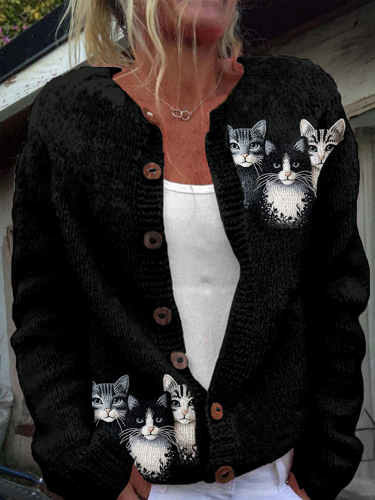Timeless Vintage Style Cardigan
