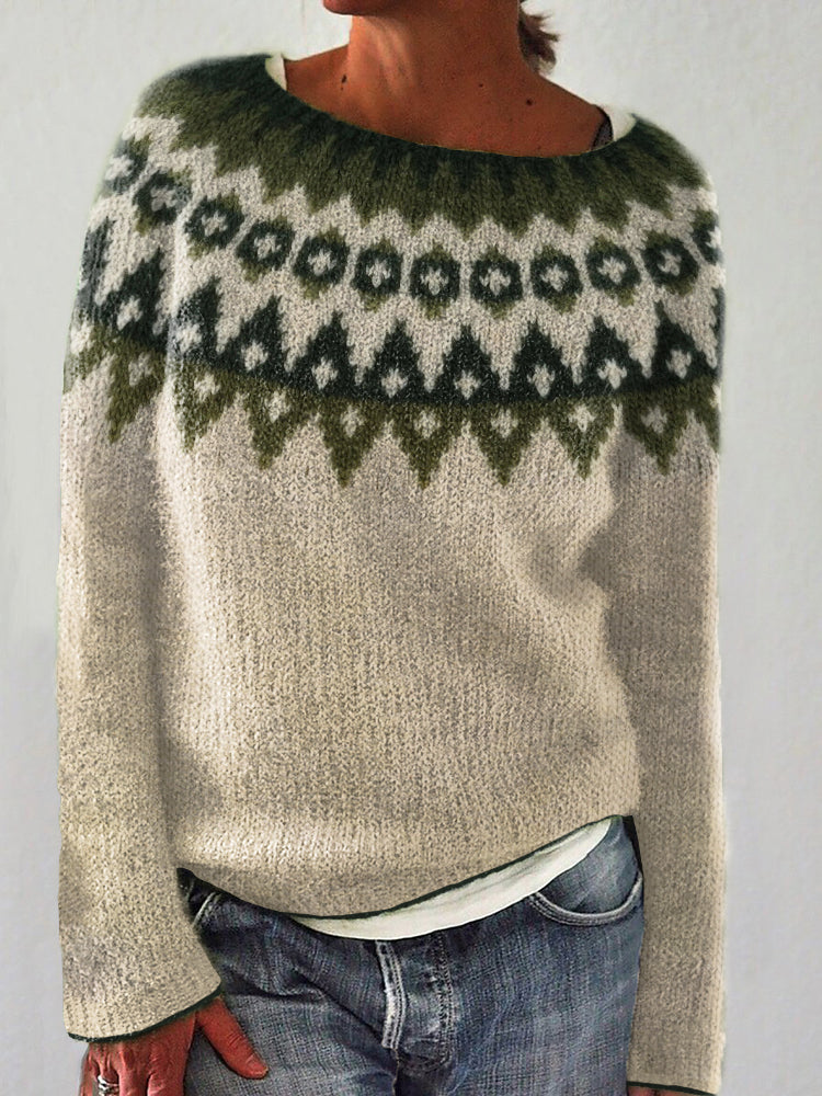 Gracefully Designed Sweater