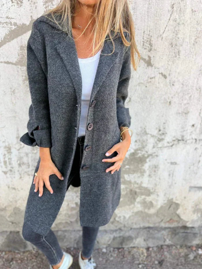 JO | casual long jacket