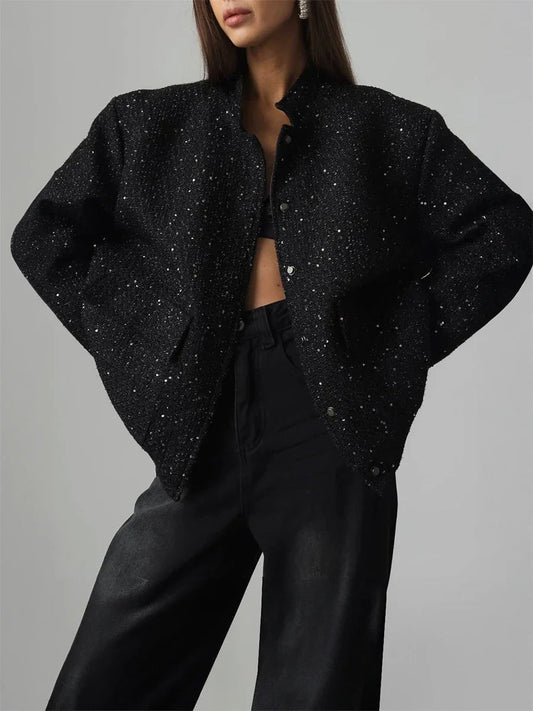 JO | Shimmering jacket for women