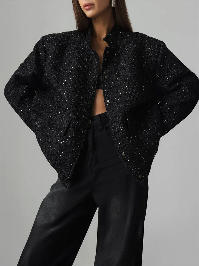 JO | Shimmering jacket for women
