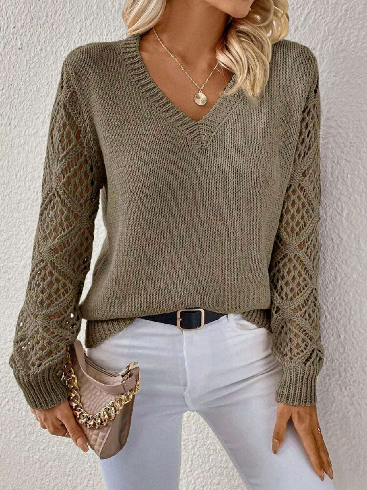 Gracefully Designed Sweater