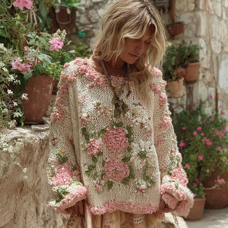Gracefully Designed Sweater