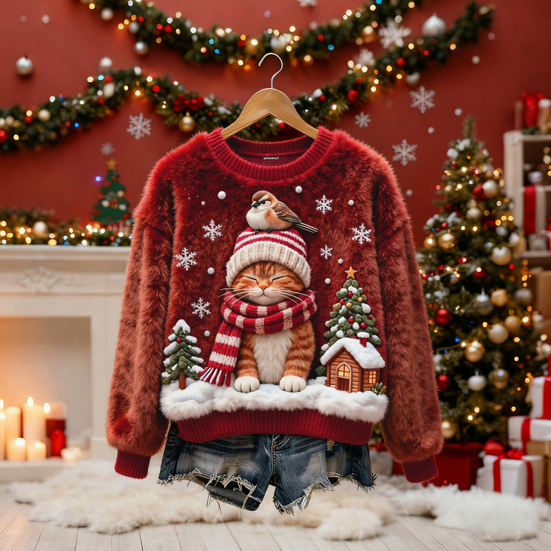 Gracefully Designed Sweater