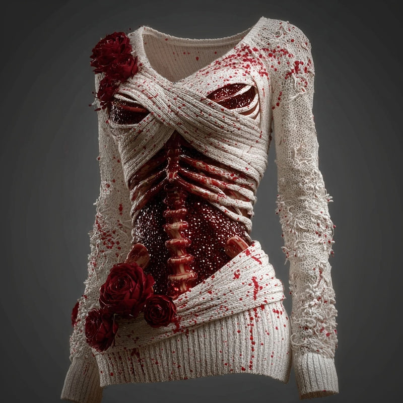 Gracefully Designed Sweater
