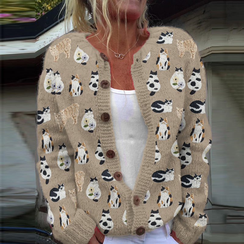 Timeless Vintage Style Cardigan