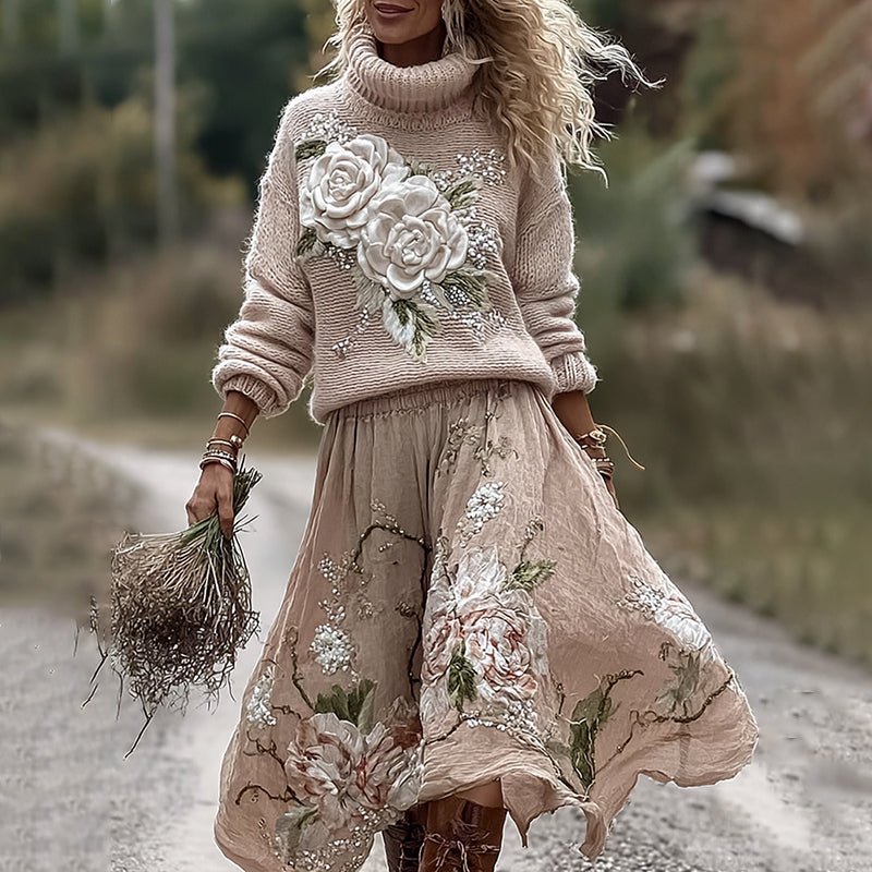 Gracefully Designed Sweater