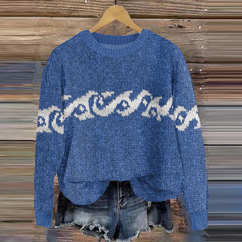 Gracefully Designed Sweater