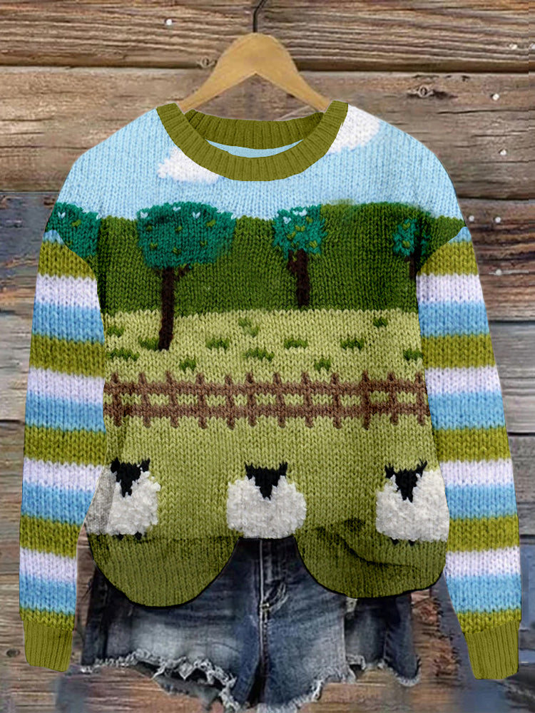 Gracefully Designed Sweater