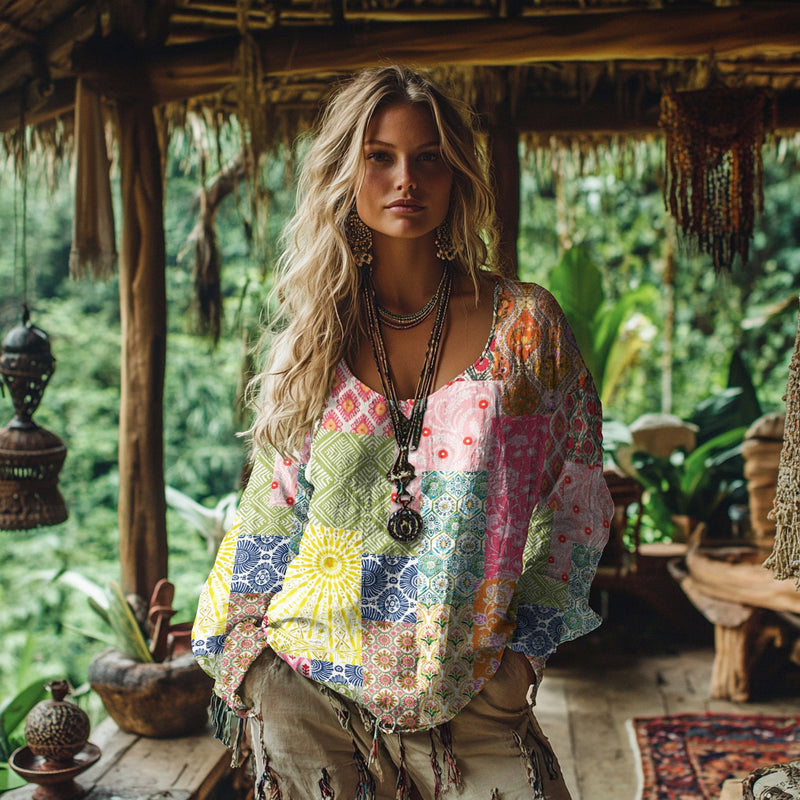 Timeless Vintage Style Blouse