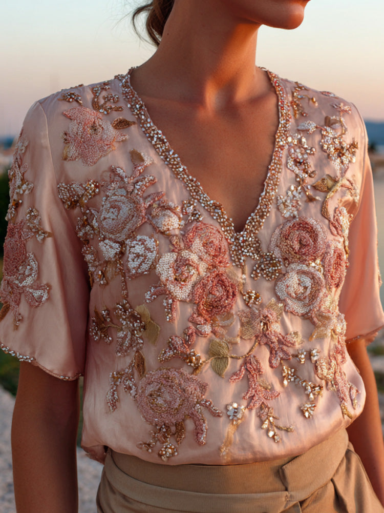 Timeless Vintage Style Top