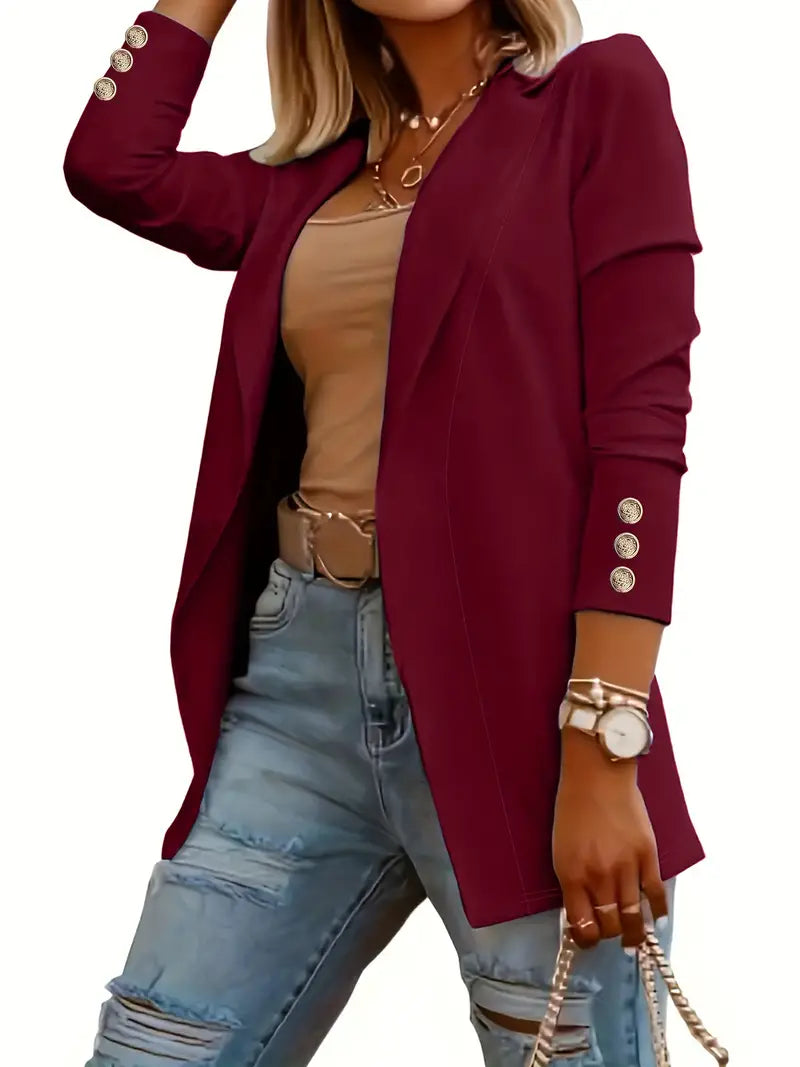 JO | elegant long-sleeved blazer for spring
