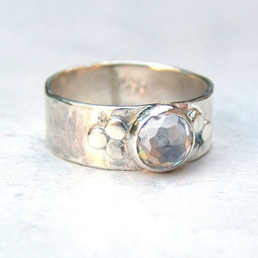 Romantic Silver Ring for Special Moments