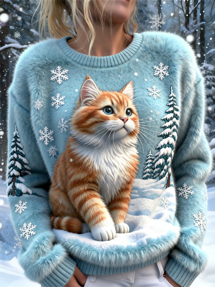 Gracefully Designed Sweater