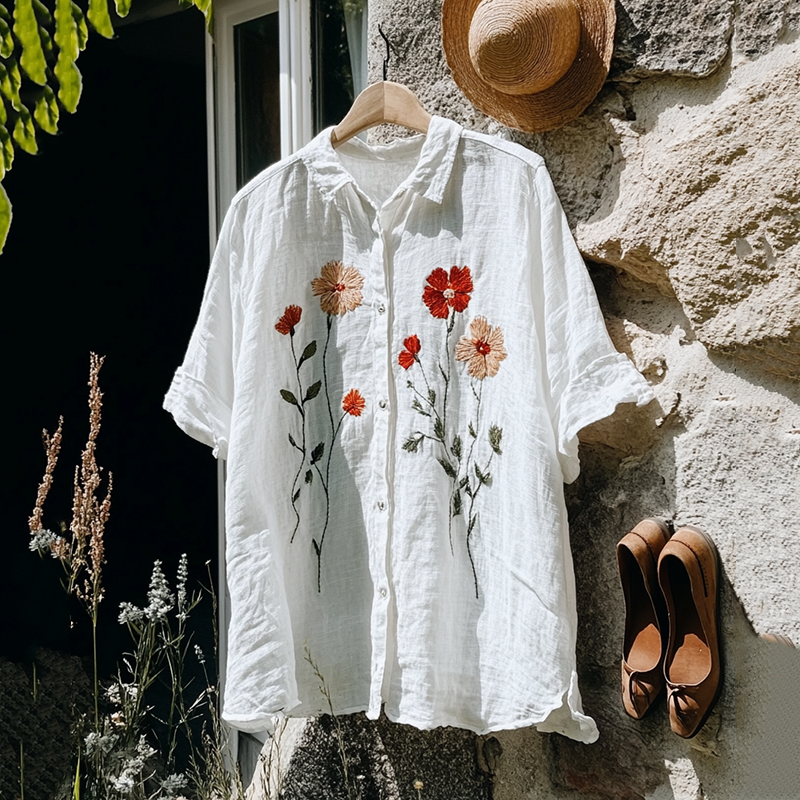 Timeless Vintage Style Blouse