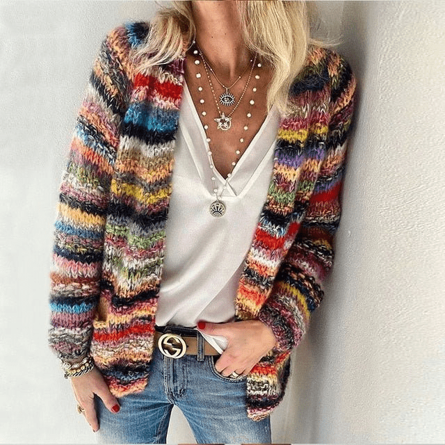 JO | multicolored vest