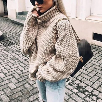 JO | Sweater with half-high collar