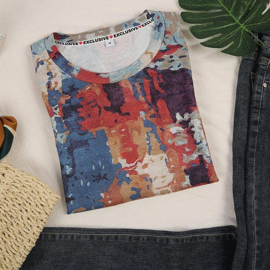 JO | Sweater with abstract print