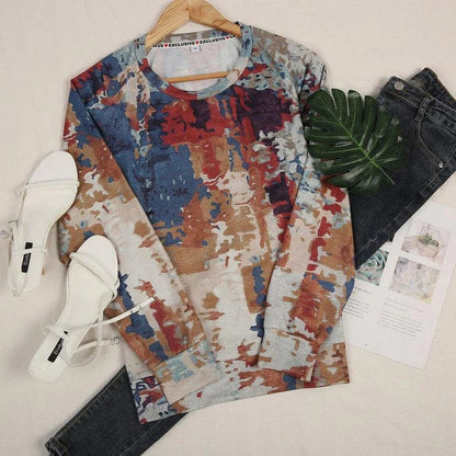 JO | Sweater with abstract print
