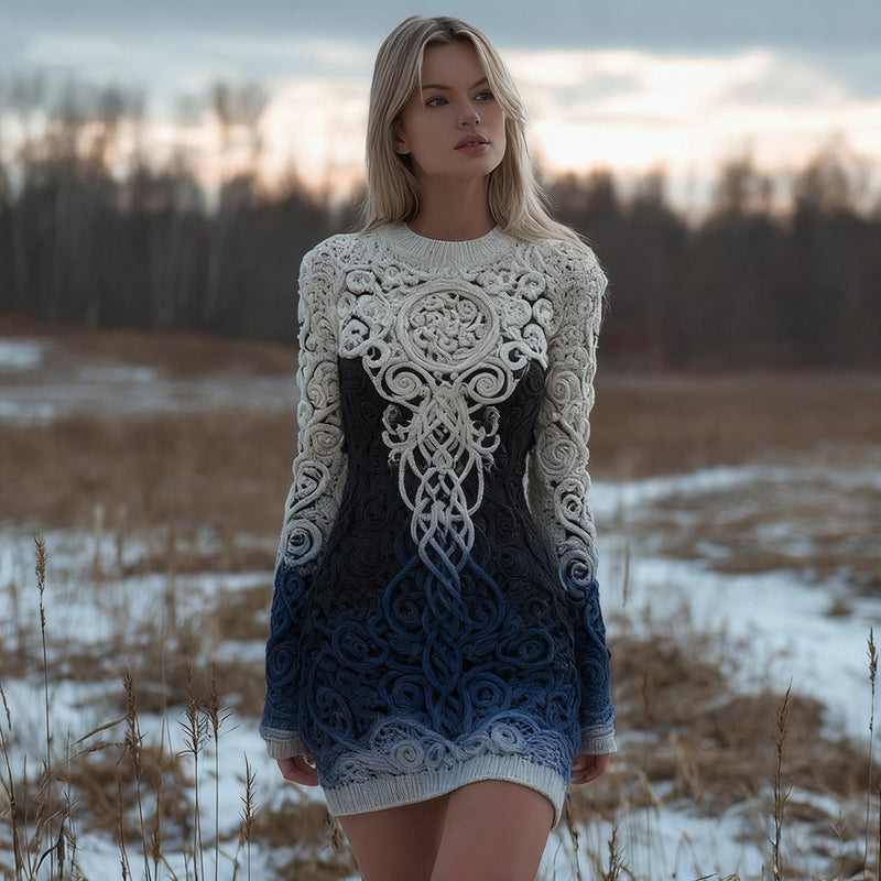 Gracefully Designed Sweater
