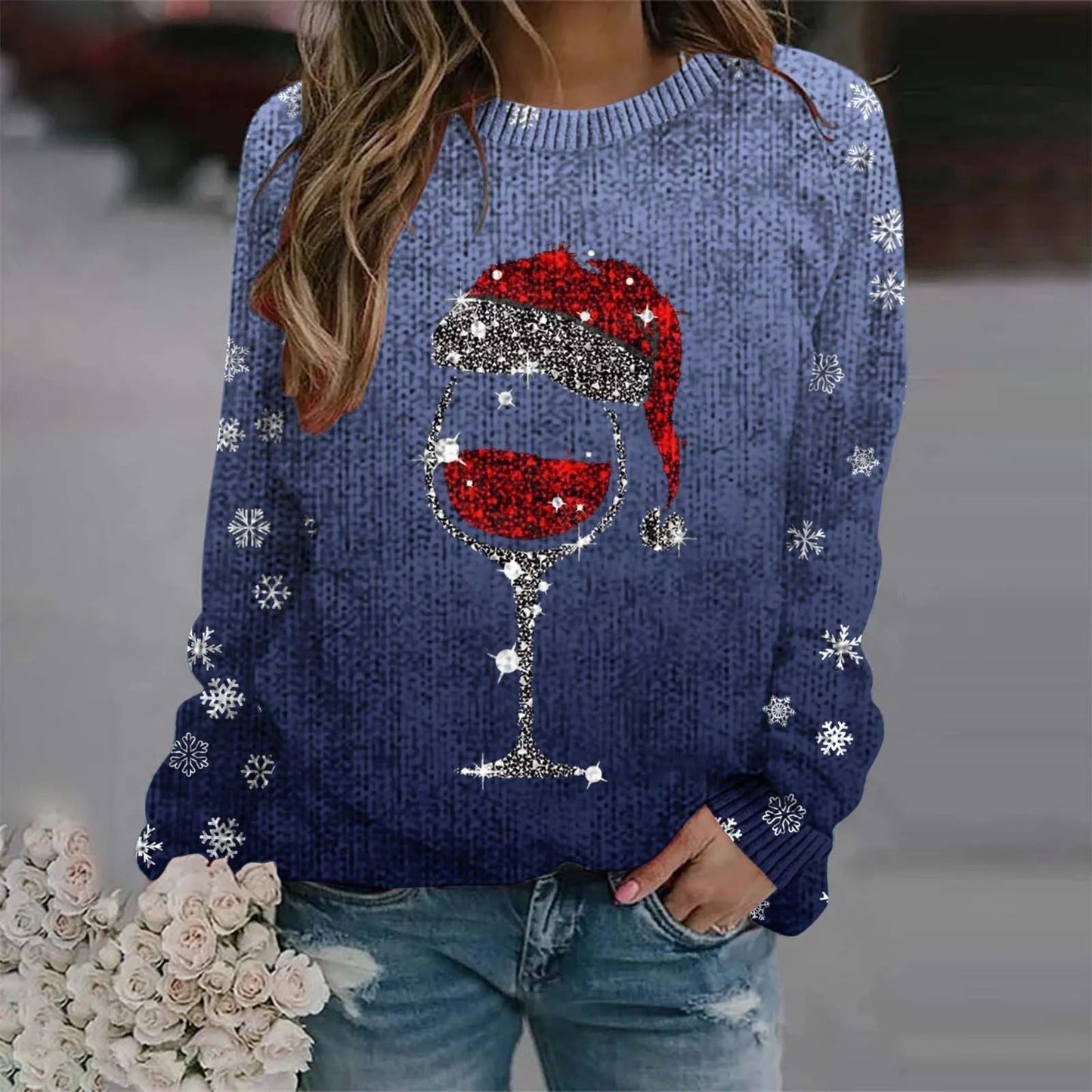 Gracefully Designed Sweater