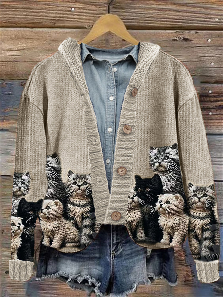 Timeless Vintage Style Cardigan