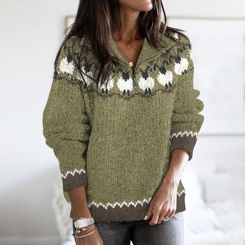 Gracefully Designed Sweater