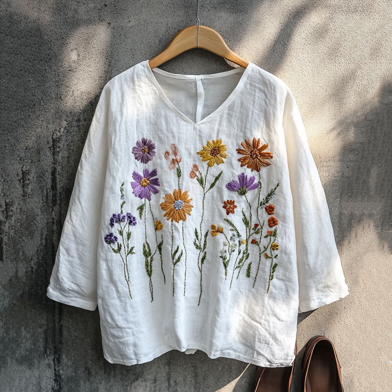 Timeless Vintage Style Blouse