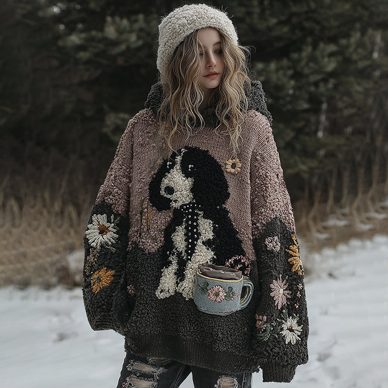 Gracefully Designed Sweater