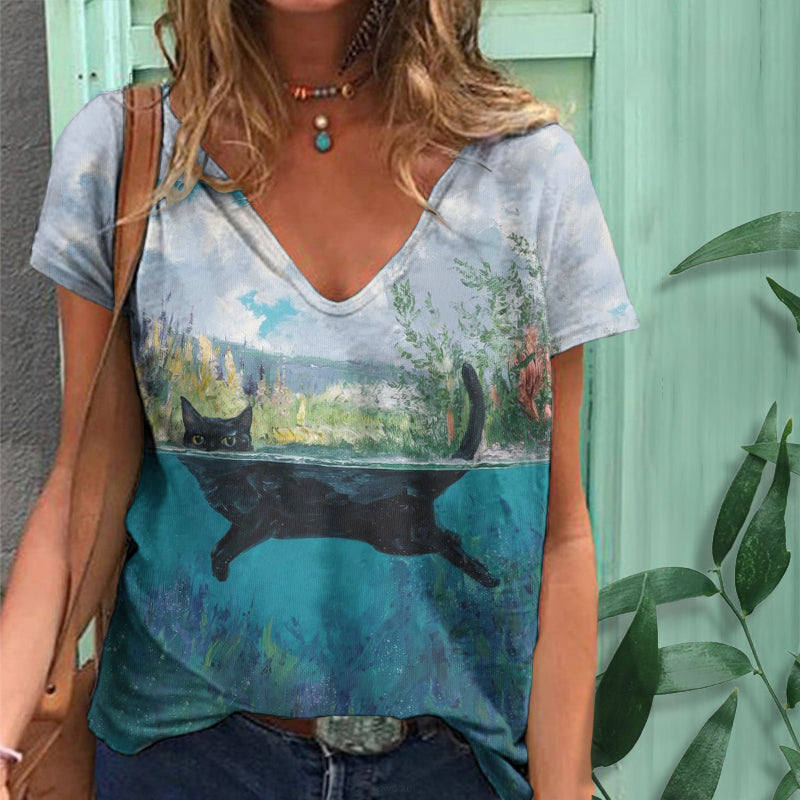 Gracefully Designed T-Shirt