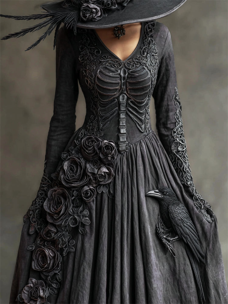 A Vintage Style Dress with Delicate Timeless Details