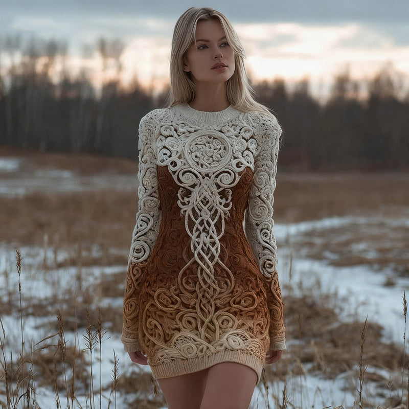 Gracefully Designed Sweater