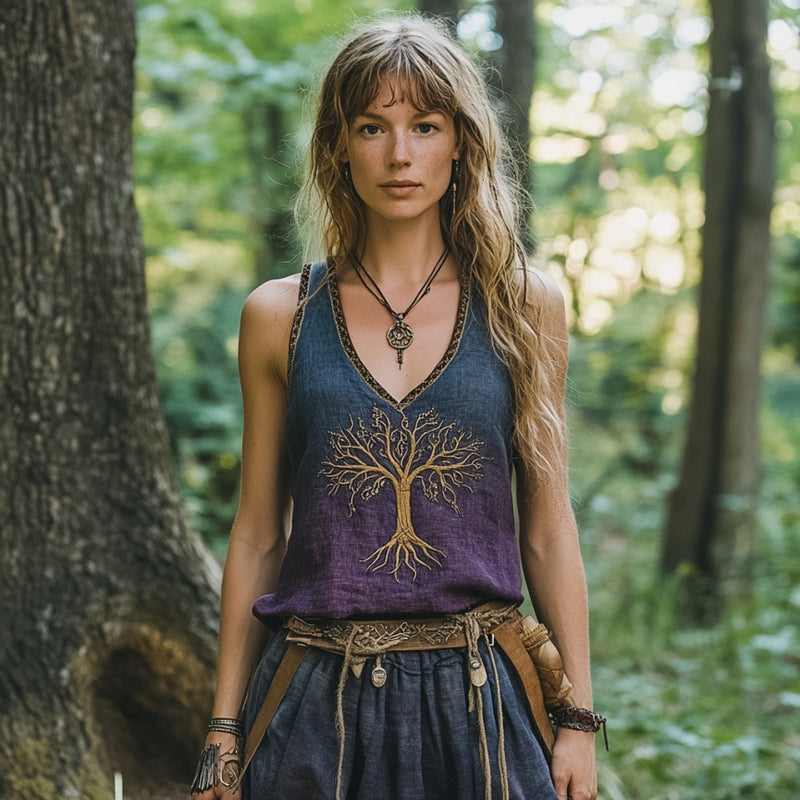 Timeless Vintage Style Top
