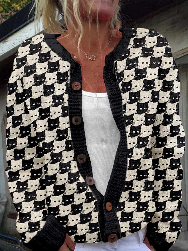 Timeless Vintage Style Cardigan