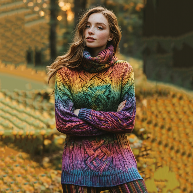 Gracefully Designed Sweater
